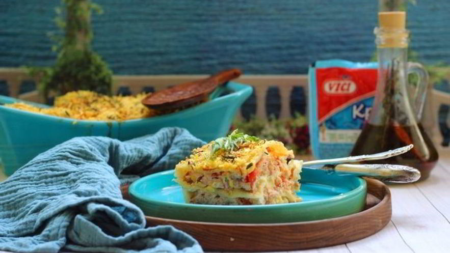 Рецепт рыбной лазанья