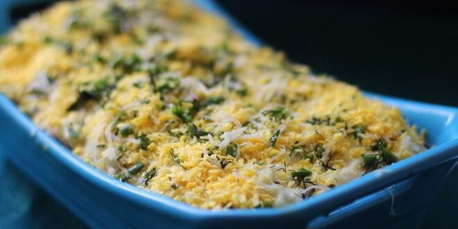 Рецепт рыбной лазанья