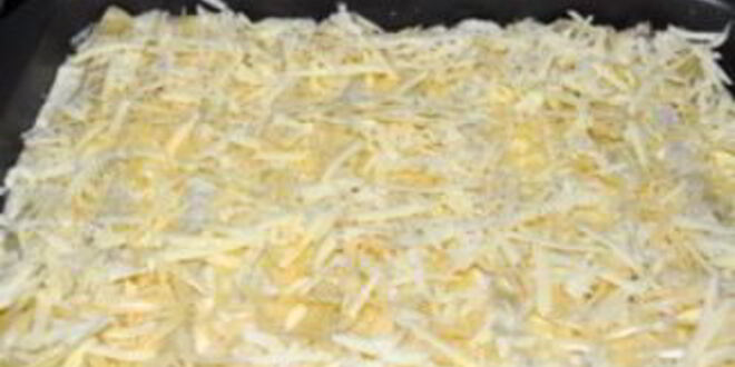 Рецепт каннеллонь с фаршем под соусом бешамель