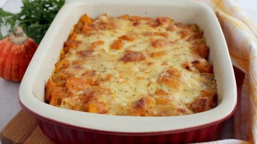 Рецепт каннеллонь с тыквенным соусом