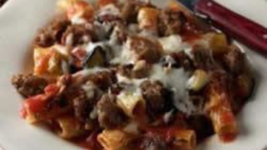 Рецепт макарон с баклажанами