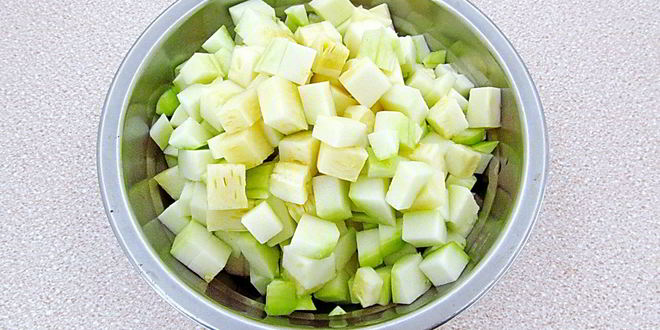 Рецепт макарон с фаршем и кабачками