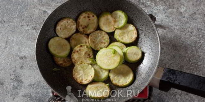 Рецепт макарон с кабачками