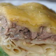 Рецепт Макарон с ливерной колбасой