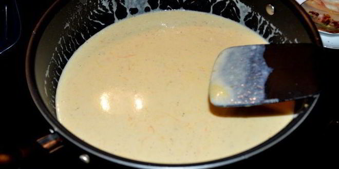 Рецепт макарон с сыром