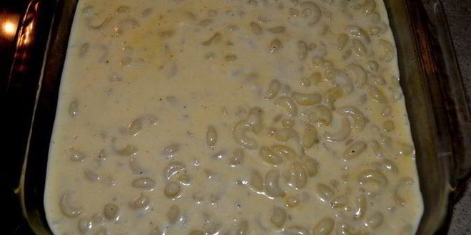 Рецепт макарон с сыром