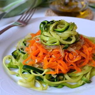 Рецепт Овощных спагетти