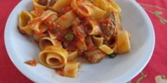 Рецепт пасты каламарата с рыбным соусом