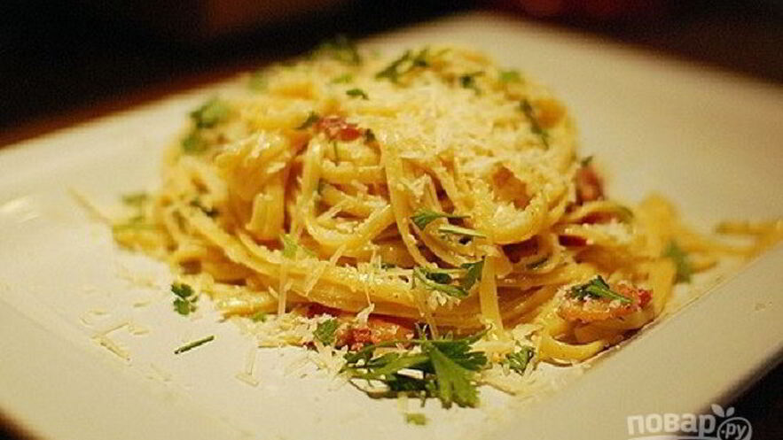 Рецепт пасты карбонара классическая