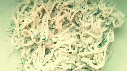 Рецепт Пасты с бешамелем и соусом песто