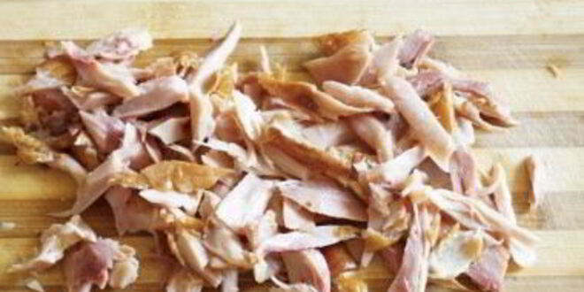 Рецепт пасты с копченой курицей