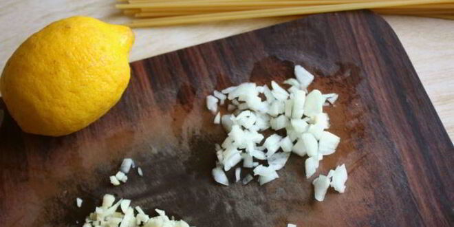 Рецепт пасты с лесными грибами в лимонном масле