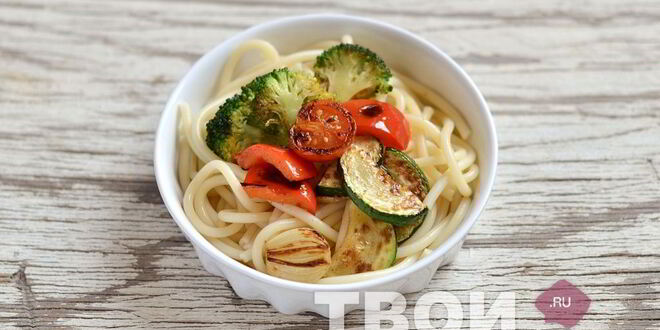 Рецепт пасты с овощами