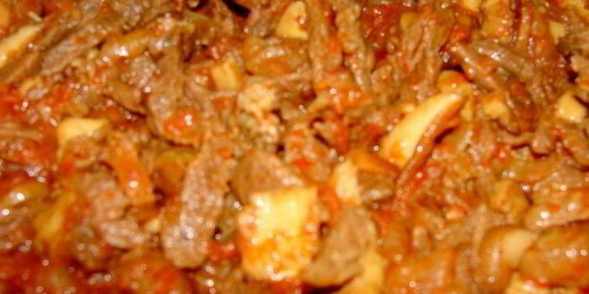 Рецепт пасты с телятиной и белыми грибами