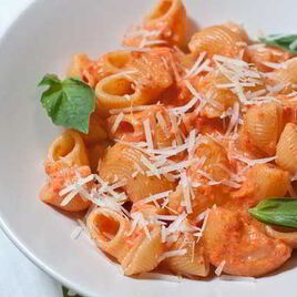 Рецепт Пасты со сливочным соусом