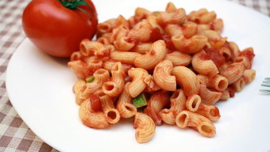 Рецепт постной пасты в томатном соусе