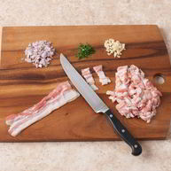 Рецепт Спагетти карбонара с петрушкой