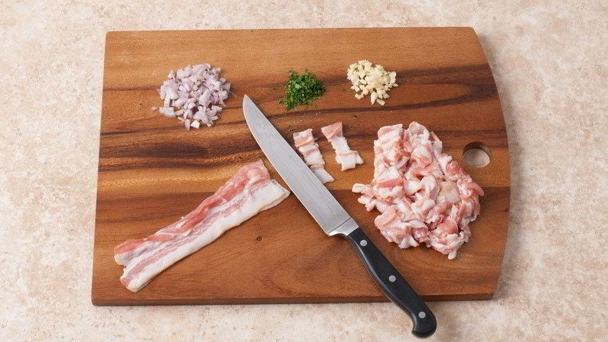 Рецепт спагетти карбонара с петрушкой