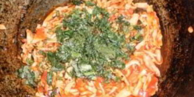 Рецепт спагетти с крабовыми палочками