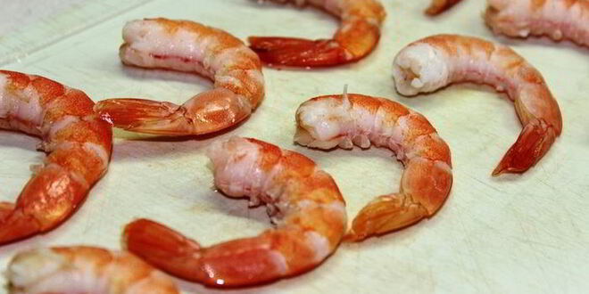 Рецепт спагетти с креветками в чесночно-сливочном соусе