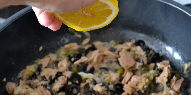 Рецепт спагетти с тунцом