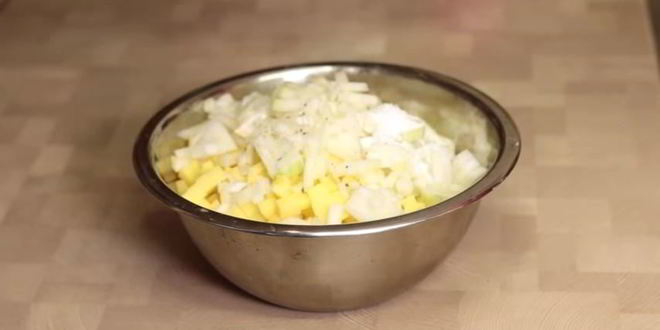 Рецепт ханумы с фаршем и картошкой