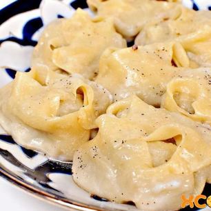 Рецепт Мантов на пару