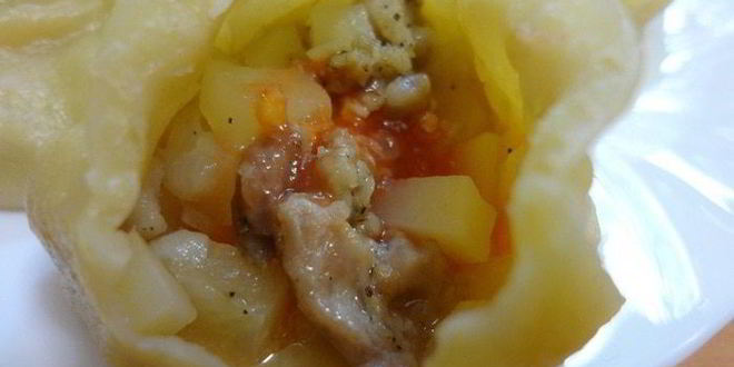 Рецепт мантов по-узбекски