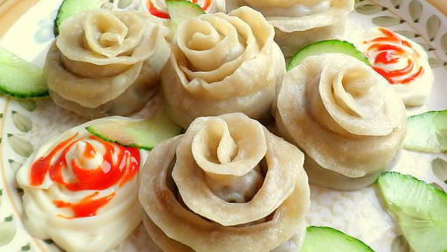 Рецепт мантов-розочек