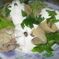 Рецепт Мантов с грибами и картошкой