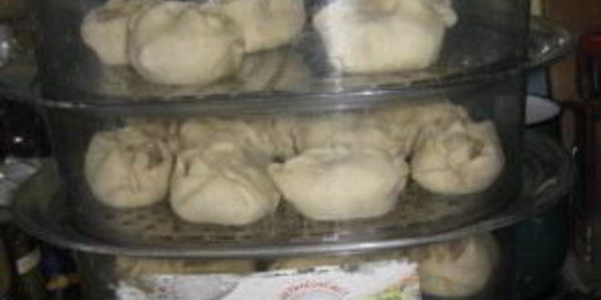 Рецепт мантов с грибами и картошкой