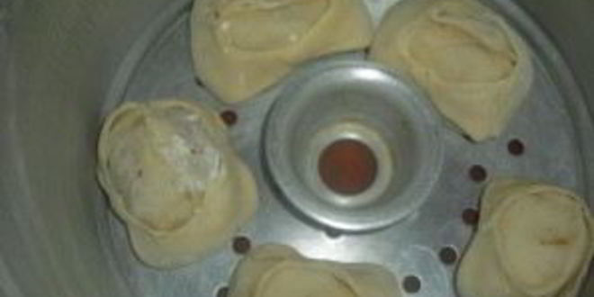 Рецепт мантов с капустой и фаршем