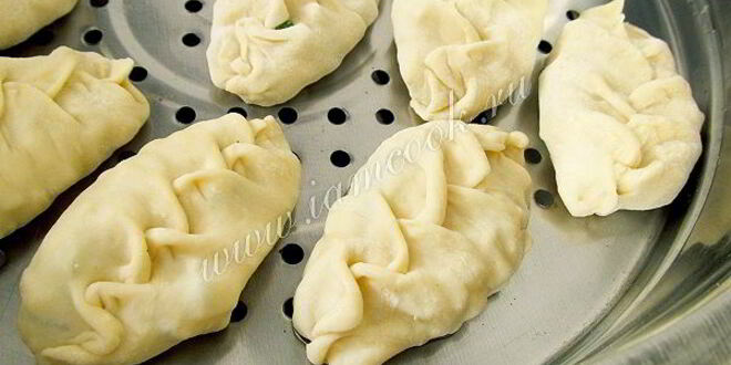 Рецепт мантов с картошкой
