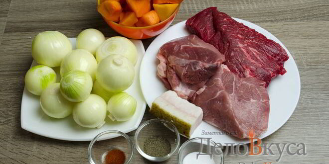 Рецепт мантов с мясом и тыквой в мультиварке