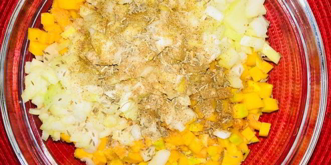 Рецепт мантов с мясом и тыквой