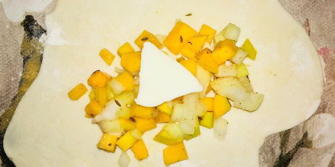 Рецепт мантов с мясом и тыквой