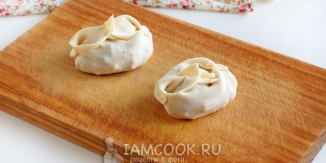 Рецепт мантов с тыквой и фаршем