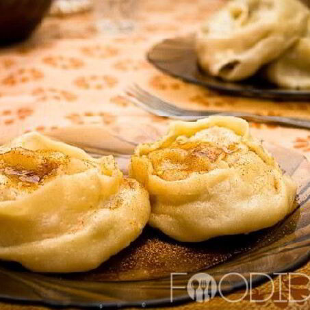 Рецепт Мантов с тыквой и мясом