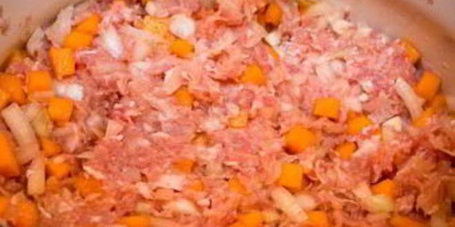 Рецепт мантов с тыквой и мясом