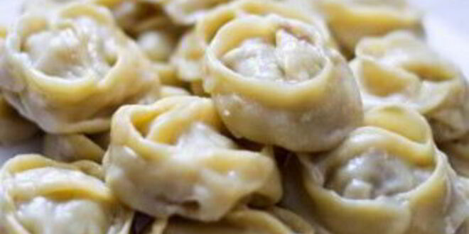 Рецепт мантов с тыквой и мясом