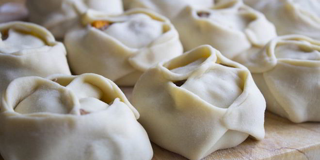 Рецепт мантов с тыквой