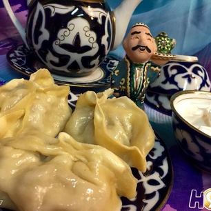 Рецепт Мантов узбекских с бараниной