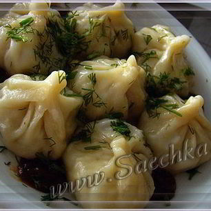 Рецепт Мантов в мантоварке