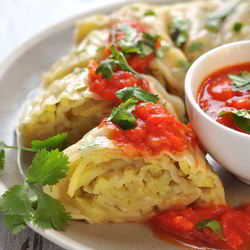 Рецепт Парового рулета с картофелем Ханум