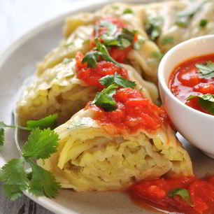 Рецепт Парового рулета с картофелем Ханум