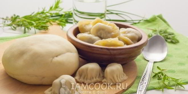 Рецепт теста на манты на минералке