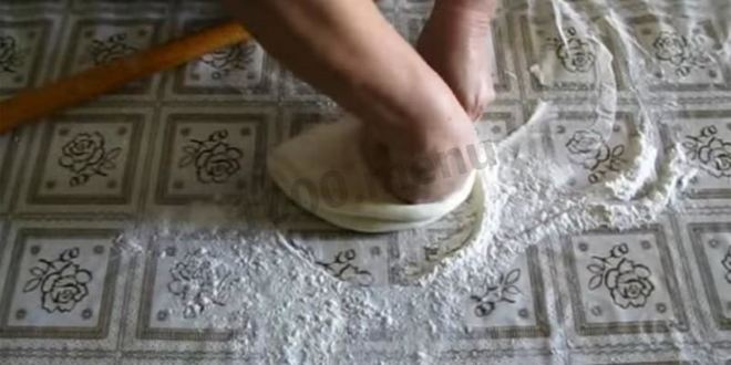 Рецепт теста на манты на воде