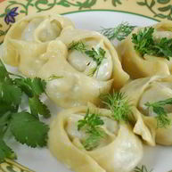 Рецепт Узбекских мантов с фаршем в мультиварке