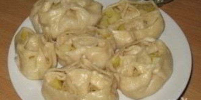 Рецепт вегетарианских мантов