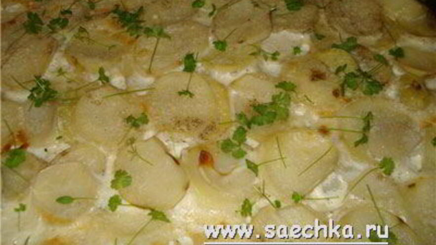 Рецепт картофеля по-французски